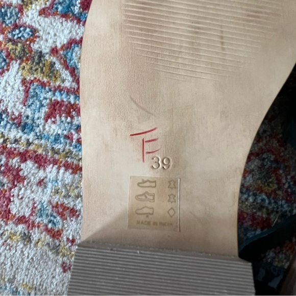 NWOB Anthropologie Pilcro The Maris Fisherman Sandas in Green - Picture 13 of 13